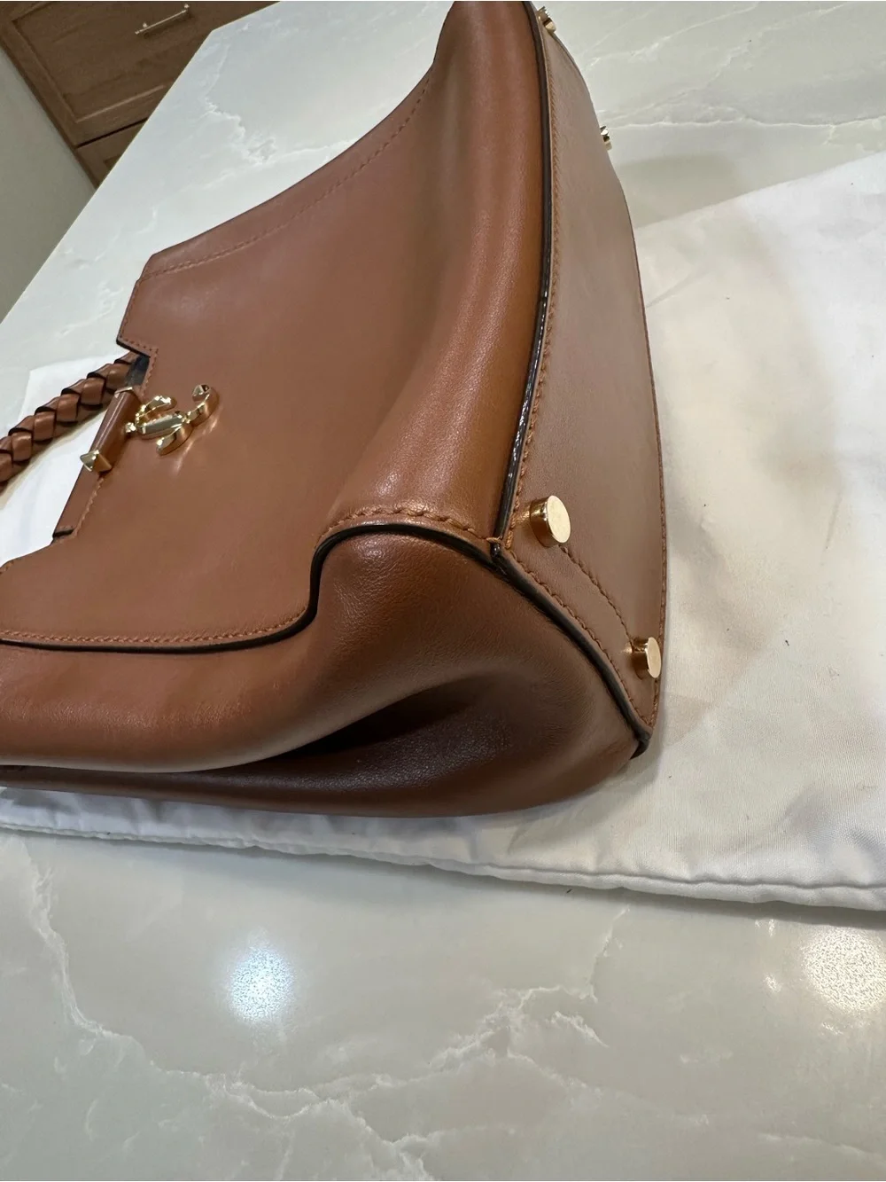 JIMMY CHOO VARENNE TOP HANDLE 2-WAY BAG